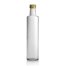 500ml botella de vidrio transparente "Dorica"