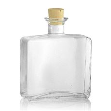 500ml botella de vidrio transparente "Julia"