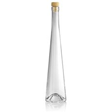 500ml botella de vidrio transparente "Luciano"