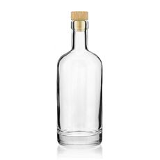 Er is behoefte aan Noodlottig gangpad 250ml glazen fles clear "Linea Uno" - flessenland.nl