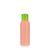 100ml HDPE-fles "Tuffy" natuur/groen met scharnier dop