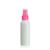 100ml bottiglia HDPE "Tuffy" rosa con erogatore spray