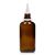 100ml bottiglia medica marrone con applicatore bianco