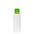 100ml bottiglia HDPE "Tuffy" verde con chiusura a spruzzo