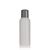 100ml HDPE-Flasche "Tuffy" natur/silber mit Spritzeinsatz