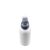 100ml HDPE-fles "Tuffy" zilver met sproeikop
