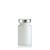 100ml botella PET "Packer" blanco con tapón de rosca en aluminio