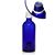 100ml botella de medicina azul con cierre a goteo