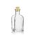 100ml botella de vidrio transparente 'Farmaceútica Carree'
