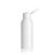 100ml bottiglia HDPE "Tuffy" bianco con tappo Flip top