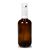 100ml bottiglia medica marrone con erogatore spray