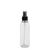 125ml Bottiglia PET "Tuffy" erogatore spray nero