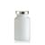 200ml botella PET "Packer" blanco con tapón de rosca en aluminio