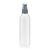 200ml bottiglia HDPE "Tuffy" colore argento con erogatore spray