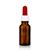 20ml braune Medizinflasche mit Pipettenmontur