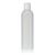 250ml HDPE-Flasche "Tuffy" natur/weiß mit Spritzeinsatz