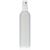 250ml bottiglia HDPE "Tuffy" natura/bianco con erogatore spray