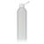 250ml bottiglia HDPE "Tuffy" natura/bianco con tappo Flip top