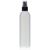 250ml bottiglia HDPE "Tuffy" natura/nero con erogatore spray