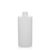 300ml HDPE-Flasche "Pipe" natur mit Spritzeinsatz