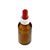 30ml braune Medizinflasche mit Pipettenmontur