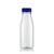 330ml Botella PET con gollete ancho "Milk and Juice" azul