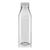 500ml Bottiglia PET a collo largo "Milk and Juice Carree" bianco