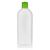 500ml HDPE-Flasche "Tuffy" grün mit Spritzeinsatz