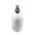 500ml HDPE-Flasche "Tuffy" silber mit Sprühzerstäuber