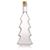 500ml botella de vidrio transparente "Arbol de Navidad"