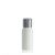 50ml bottiglia HDPE "Tuffy" argento con tappo Flip top