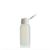 50ml bottiglia HDPE "Tuffy" natura/bianco con tappo Flip top