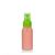 50ml bottiglia HDPE "Tuffy" natura/verde con erogatore spray