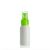 50ml bottiglia HDPE "Tuffy" verde con erogatore spray