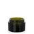 50ml green glass jar "Floria" (recycled glass)
