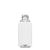 50ml ovale Pet-Flasche "Iris" weiß