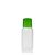 50ml HDPE-Flasche "Tuffy" grün mit Spritzeinsatz