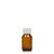 50ml botella de medicina marón con un cierre original de 28mm