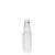 50ml bottiglia HDPE "Tuffy" bianco con erogatore spray