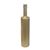 700ml Bottiglia di vetro oro matto "Centurio", con Tappo in sughero con piano in legno