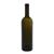 750ml botella de vino verde antigua "Golia Leggera" corcho natural