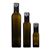 100ml Bottiglia verde antica per Olio-Aceto "Quadra" DOP
