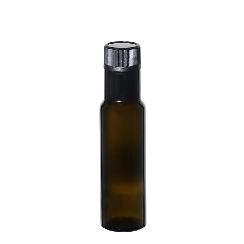 Antikgrüne essig-/ölflasche „willy new“ dop 100 ml | Essig und Öl, Flasche | Glas | Flaschenland | Steckverschluss | Kältebeständig,