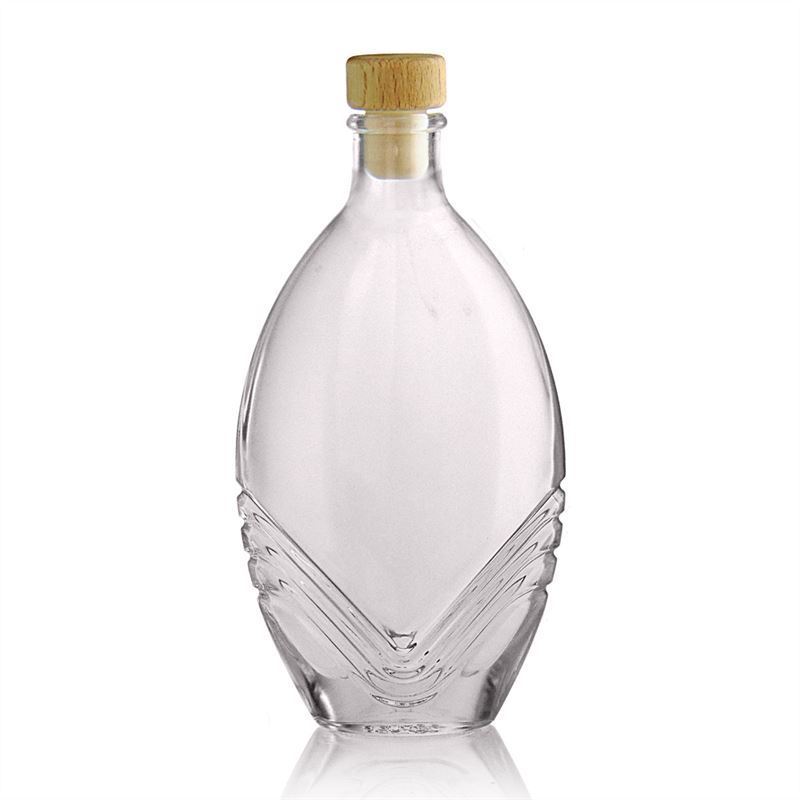 200ml clear glass bottle "Florence" - world-of-bottles.co.uk