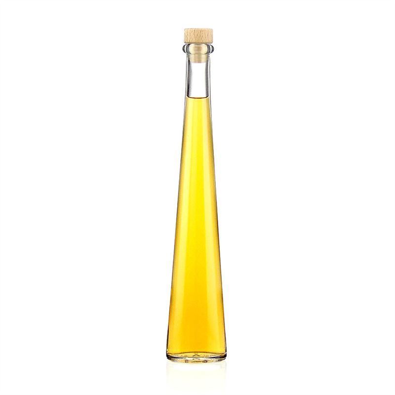 200ml Clear Glass Bottle Ovale World Of Uk