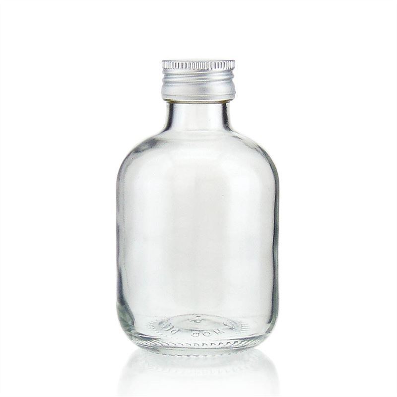 Бутылка с пробкой стоит 10. Glass Bottle 250ml. Стеклянная бутылка 250 мл. Флакон стеклянный 250 мл. Стеклянный флакон с металлической крышкой.