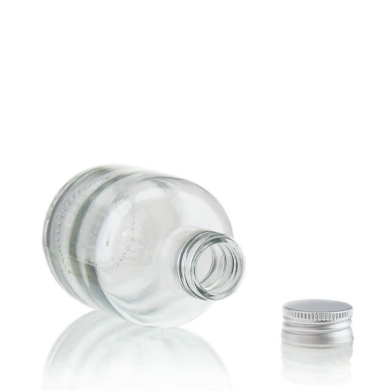 Download 250ml clear glass bottle "Annabell" - world-of-bottles.co.uk
