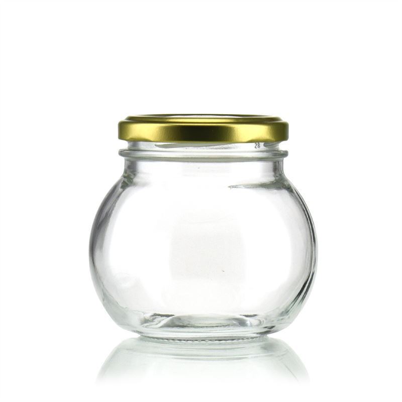 Kugelglas Â“ballaÂ“ 314 ml | Einmachglas, Glas | klar | Glas | Flaschenland | Twist-Off-Verschluss | Kältebeständig, spülmaschinengeeignet,