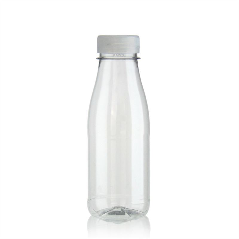 330ml Pet Wide Neck Bottle Milk And Juice White World Of Bottles Co Uk