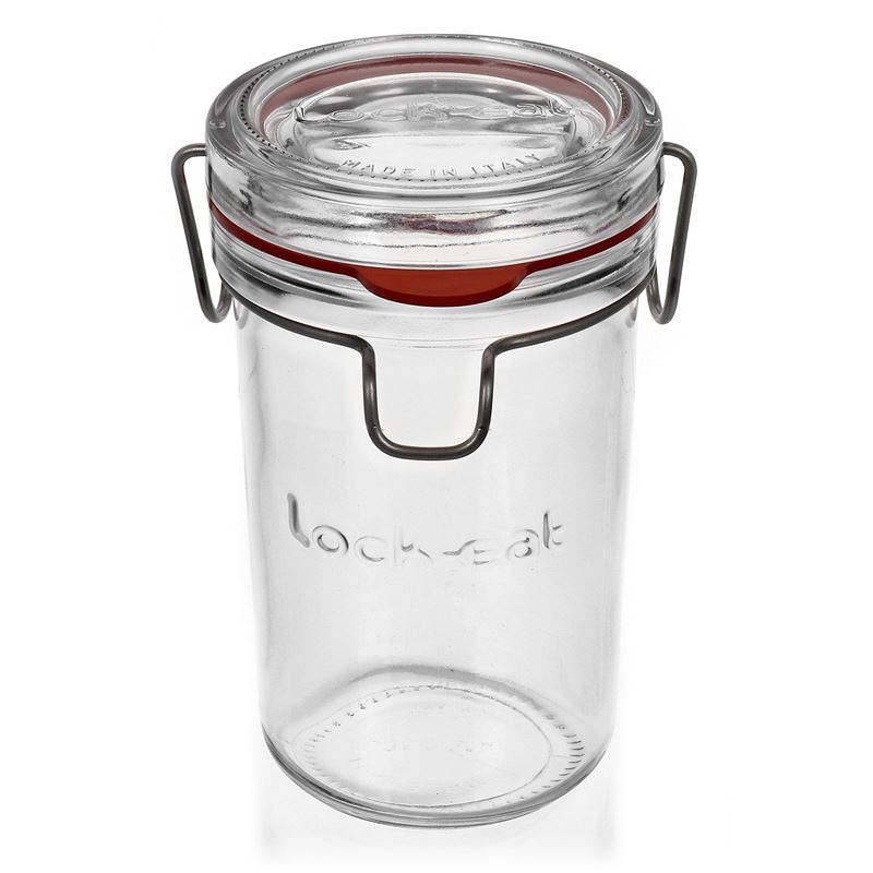 Drahtbügelglas „lock-eat“ 350 ml | Einmachglas, Glas | klar | Glas | Flaschenland | Drahtbügelverschluss | Kältebeständig, extra